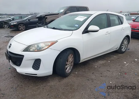 2012 Mazda Mazda3 I Touring from USA, damaged, VIN JM1BL1L73C1601755